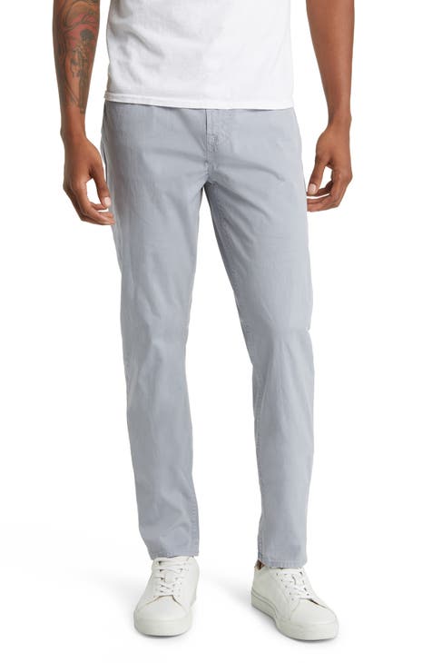 Adrien Slim Fit Five-Pocket Airweft Twill Pants