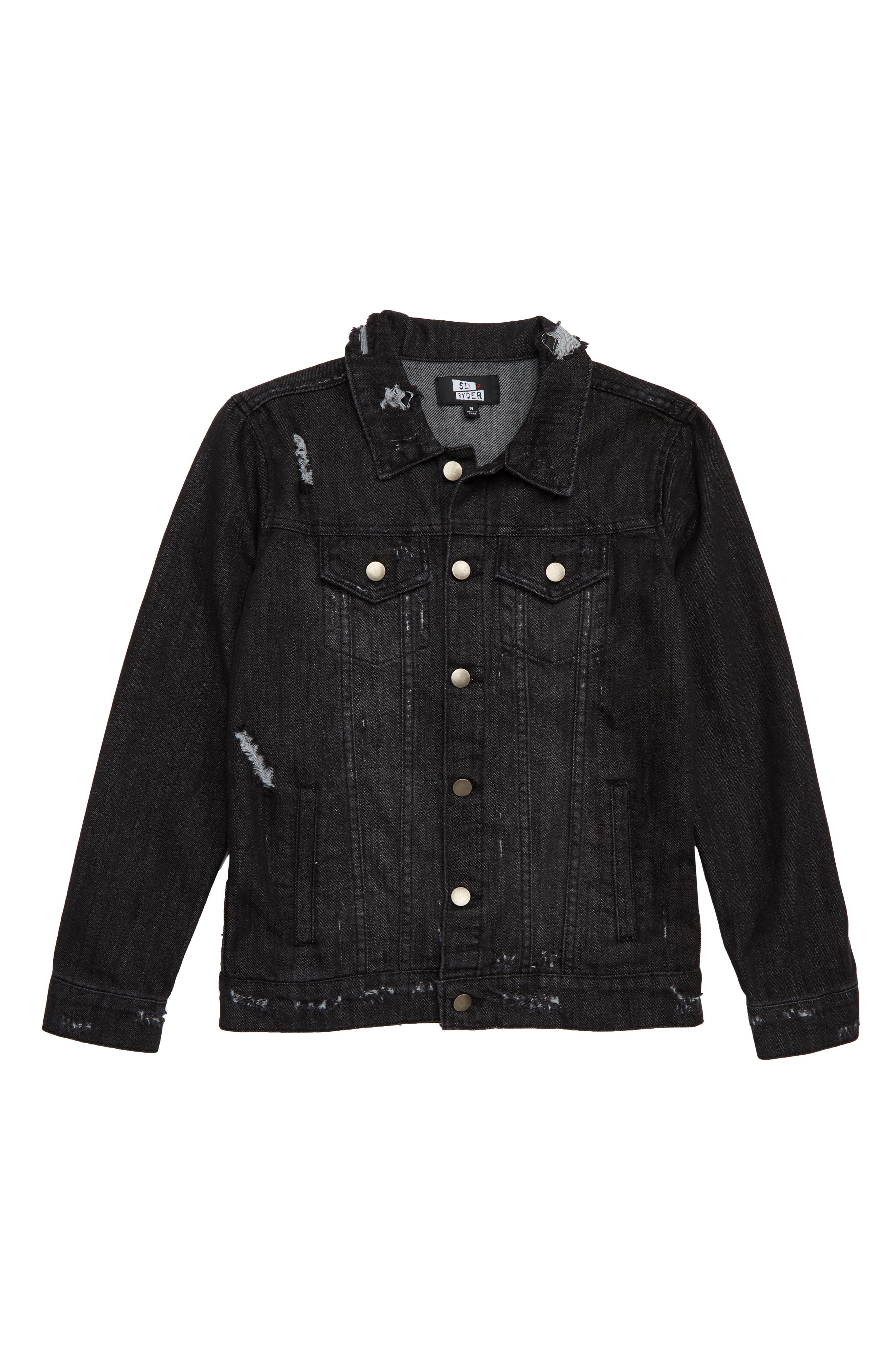 black denim jacket nordstrom rack