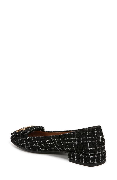 Sam Edelman Emina Square Toe Flat In Black Multi