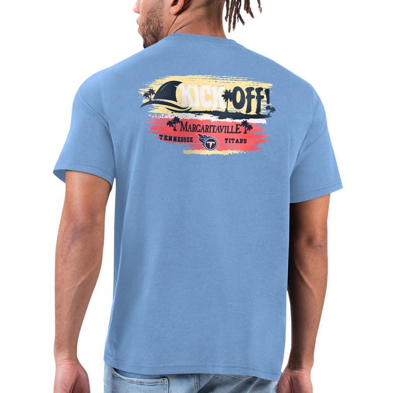 Shop Margaritaville Blue Tennessee Titans T-shirt