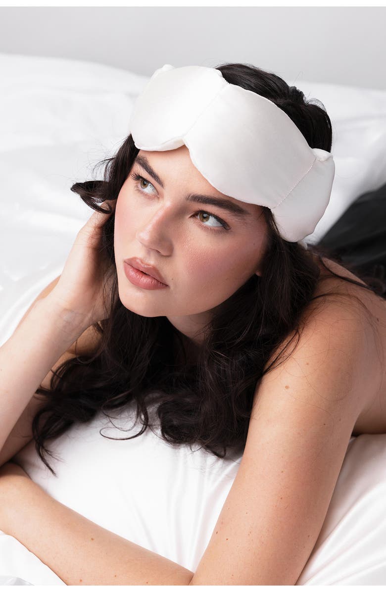 NODPOD Silk & Velvet Weighted Sleep Mask Nordstrom