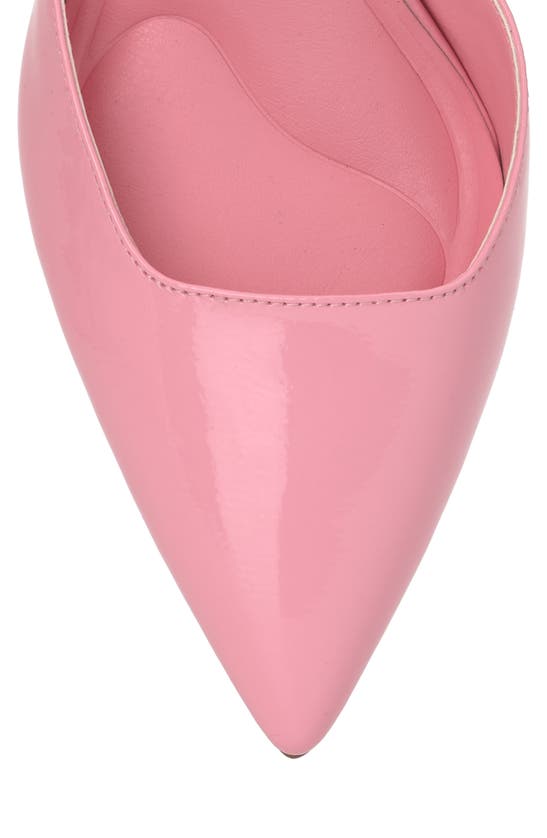 Shop Jessica Simpson Nazela Pointed Toe Ankle Strap Pump In Bubble Gum Pink