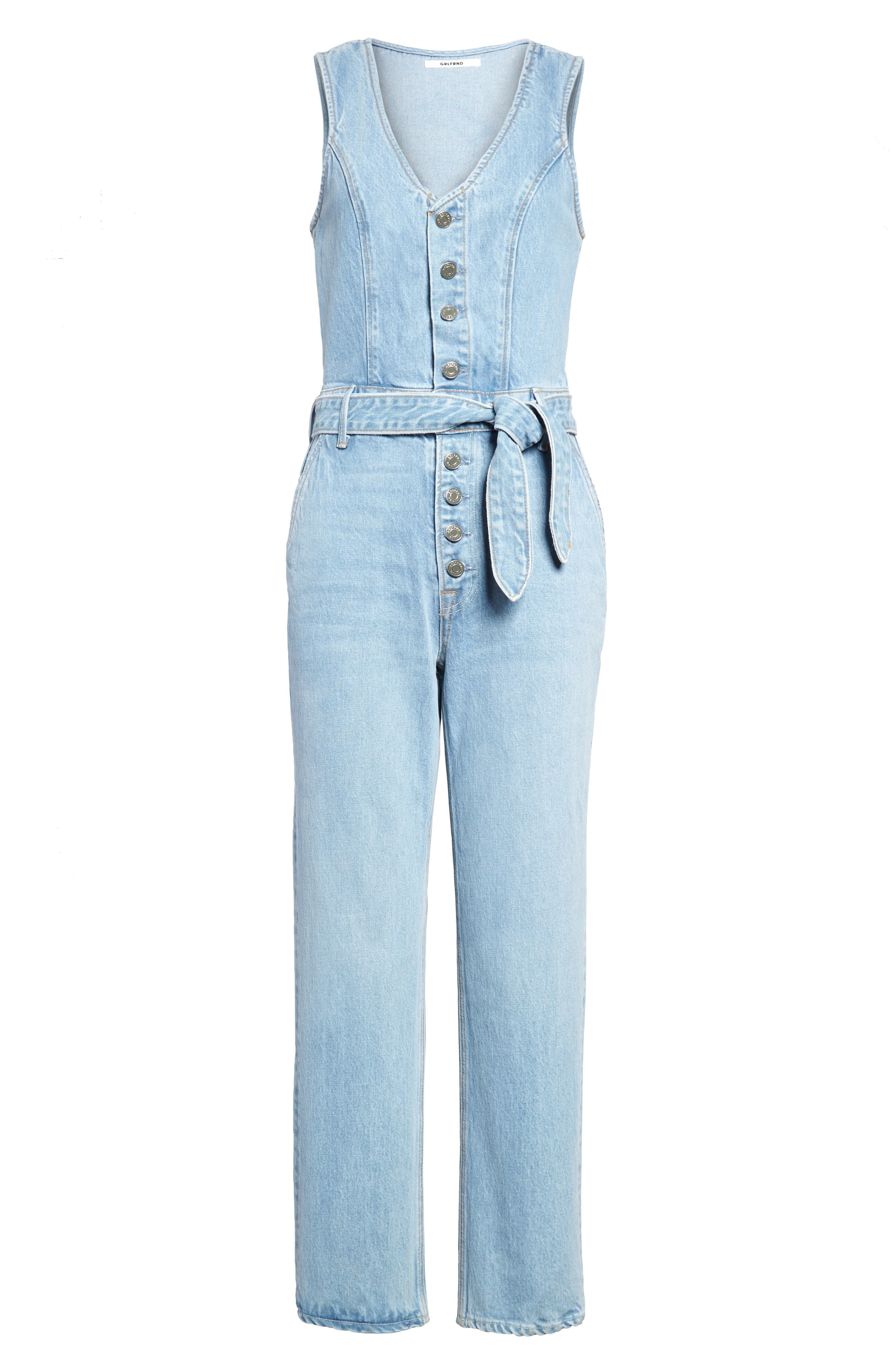 nordstrom denim jumpsuit