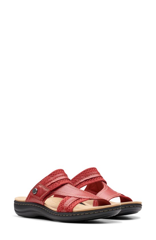 Shop Clarks ® Laurieann Cara Sandal In Red Combi