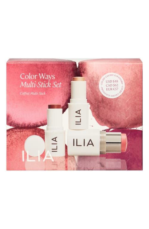 ILIA Color Ways Multi-Stick Set (Limited Edition) $48 Value in Cheek Set