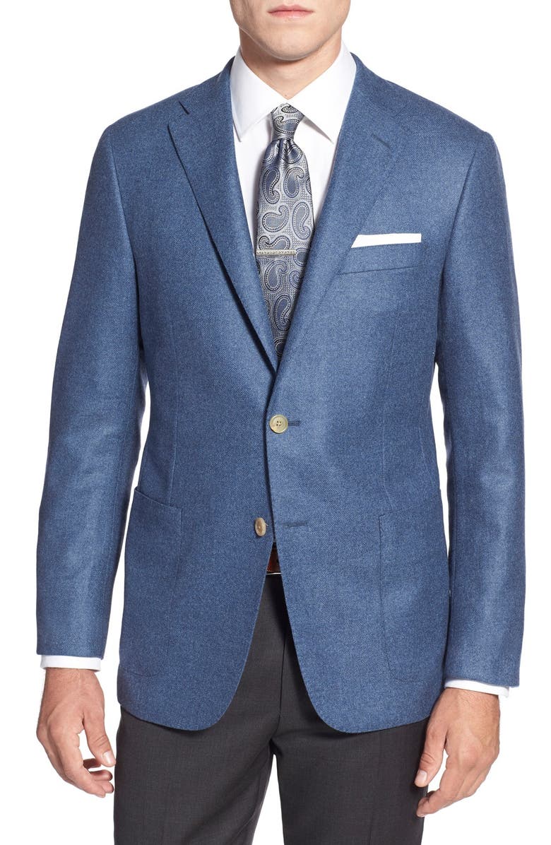 Hickey Freeman 'Heritage' Classic Fit Solid Wool & Cashmere Blazer ...