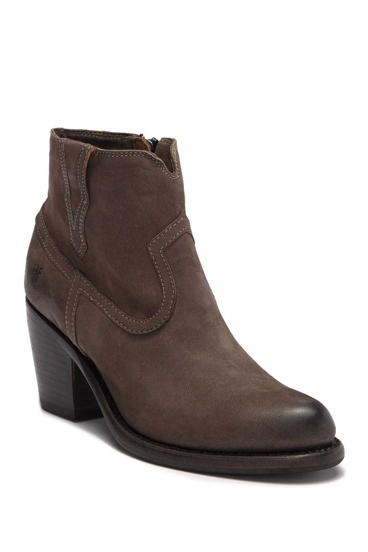 frye lillian western bootie