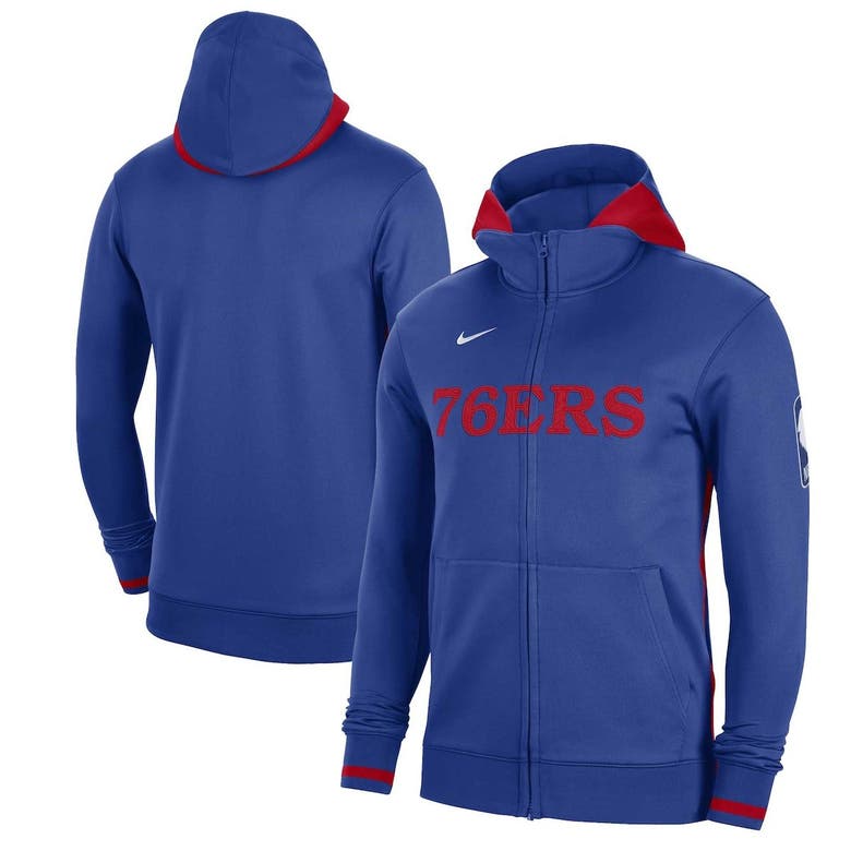 nike 76ers showtime hoodie