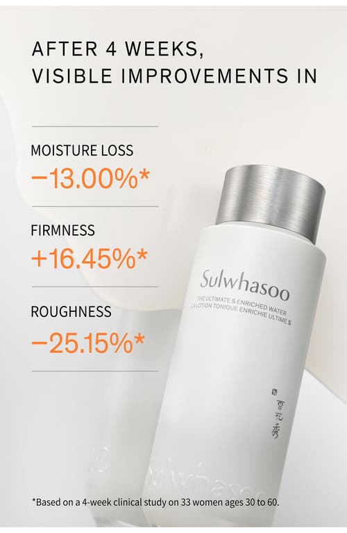 Sulwhasoo The Ultimate S Enriched Water In No Color