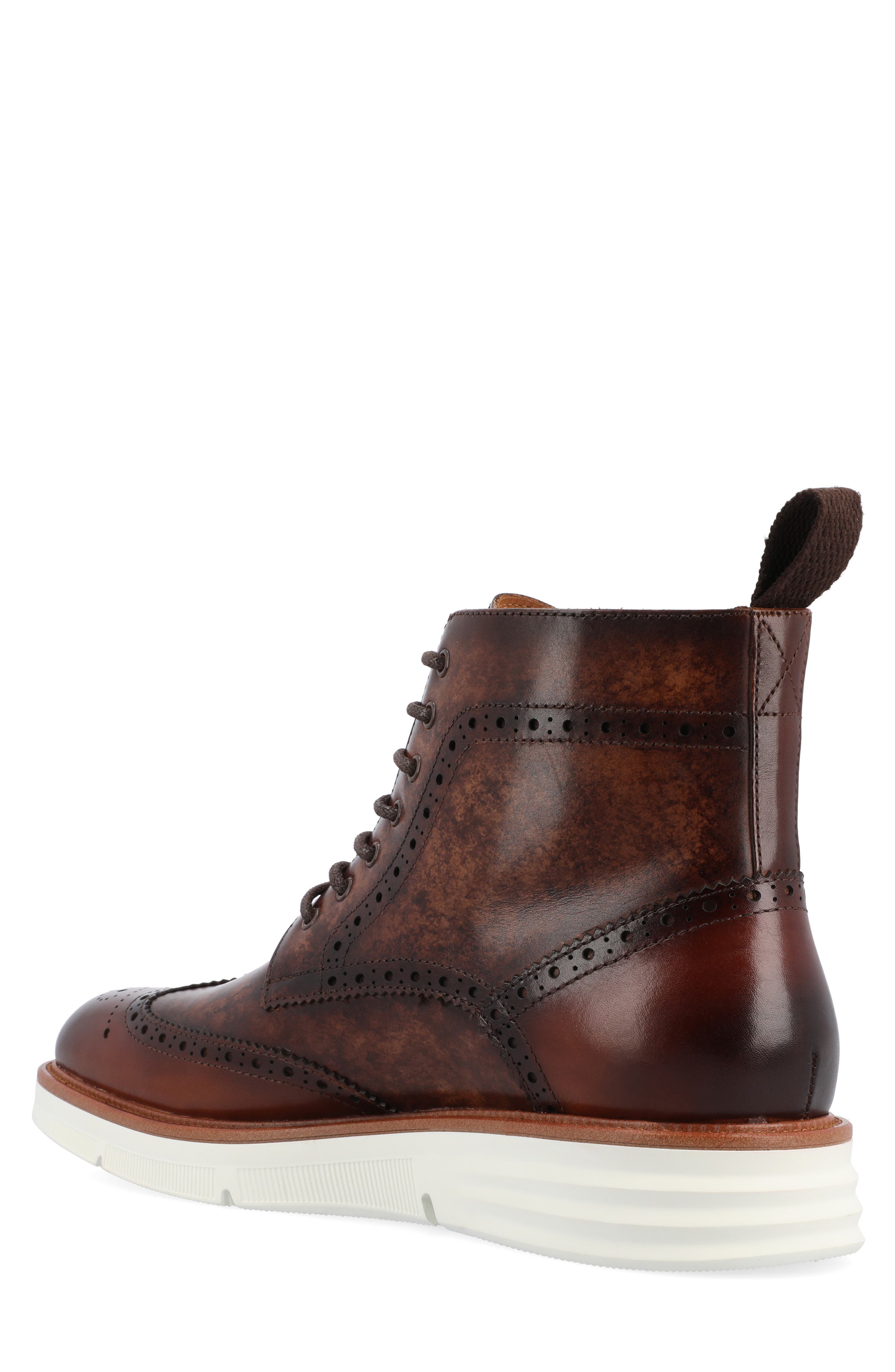 TAFT Leather Wingtip Boot (Men) Nordstromrack