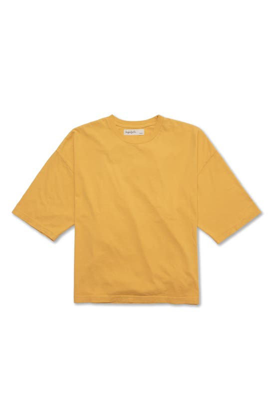 Shop Imperfects Night Oversize T-shirt In Squash Blossom