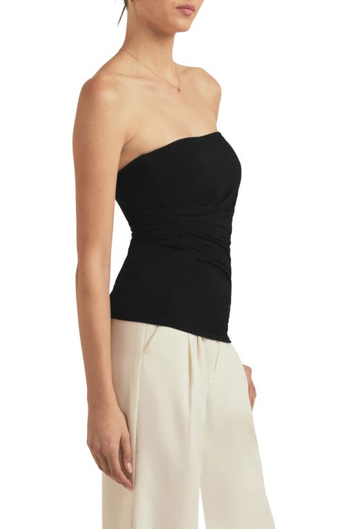 Shop Favorite Daughter The Colette Strapless Top In Black