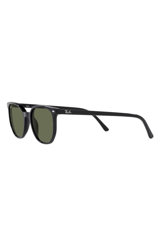 Ray Ban Ray-ban 52mm Square Sunglasses In Shiny Black