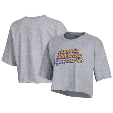 Women's League Collegiate Wear Heather Gray ECU Pirates Intramural Classic Tri-Blend T-Shirt Size: Large