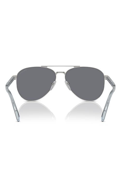 PRADA PRADA 58MM PILOT SUNGLASSES 