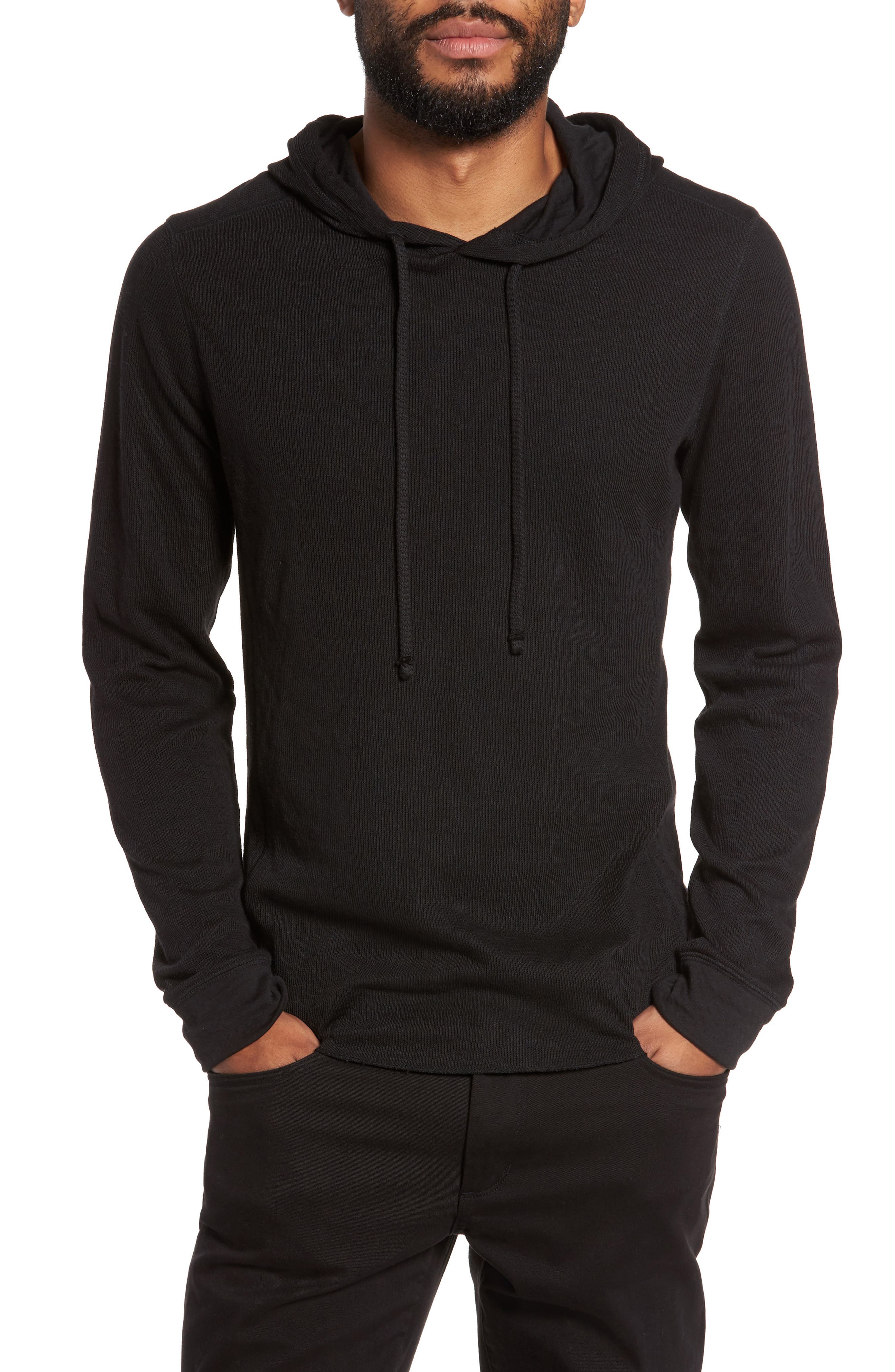 double knit hoodie