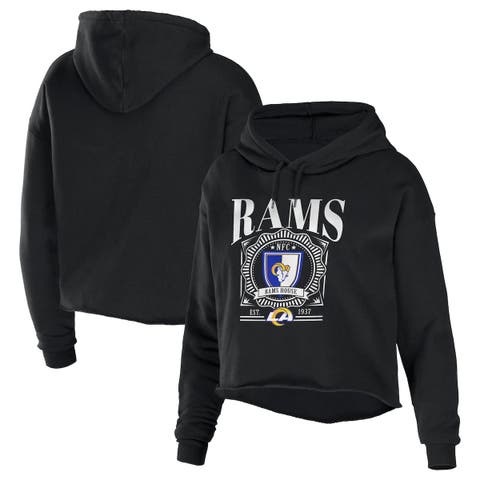 Erin Andrews White Gridiron Classics Domestic Hoodie New Orleans Saints