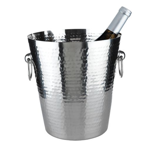 VISKI VISKI IRVING HAMMERED ICE BUCKET
