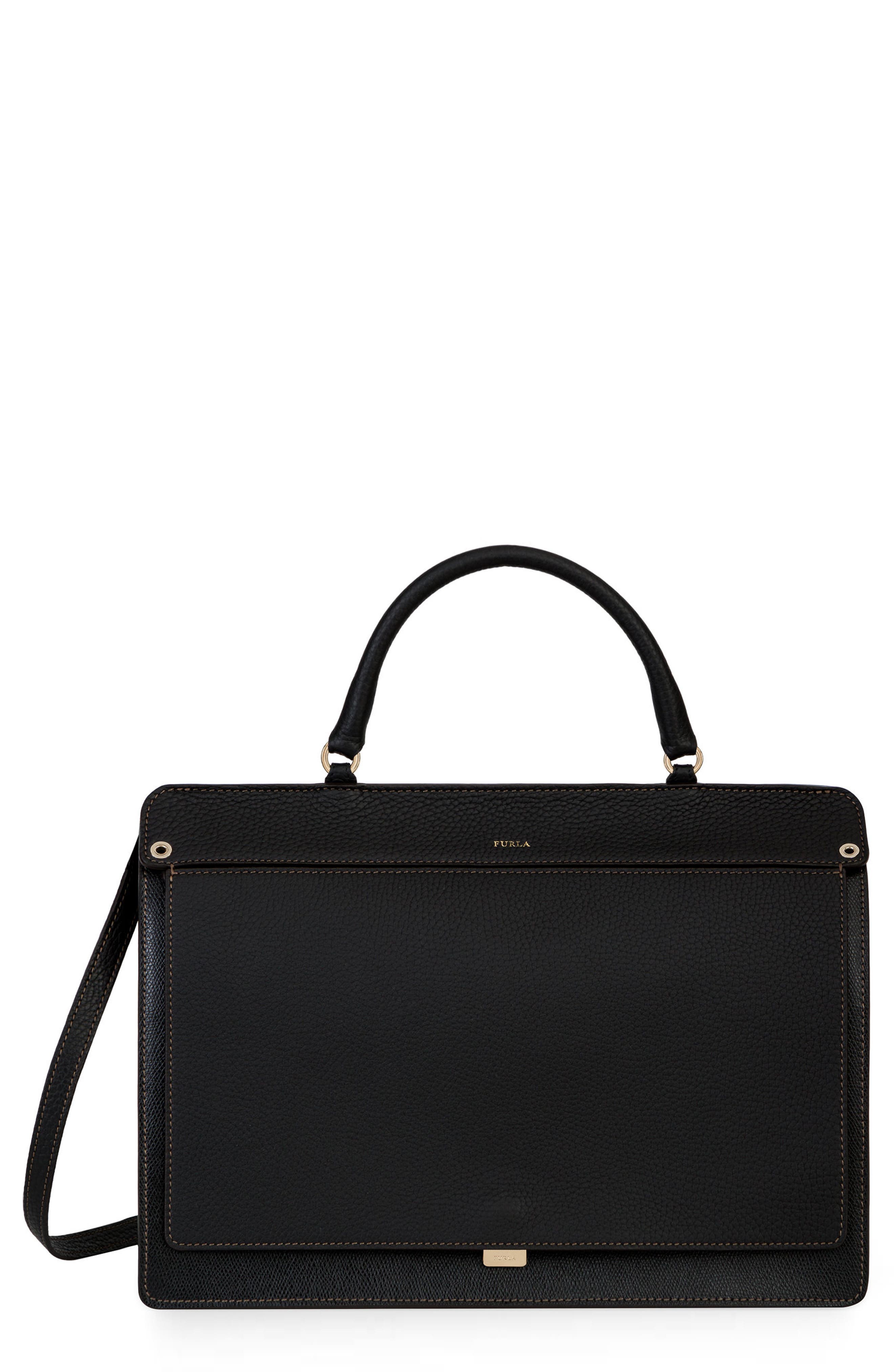 Furla Like Leather Top Handle Satchel Nordstrom