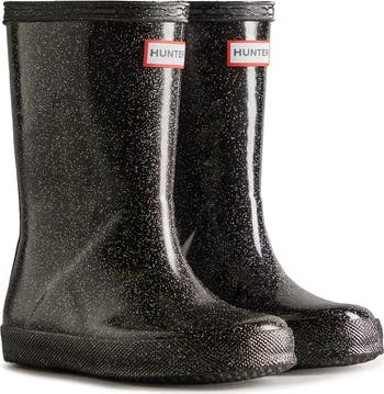 Hunter Kids First Classic Starcloud Glitter Waterproof Rain Boot