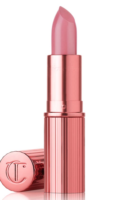 Shop Charlotte Tilbury Ki.s.s.i.n.g. Lipstick In Red Carpet Pink