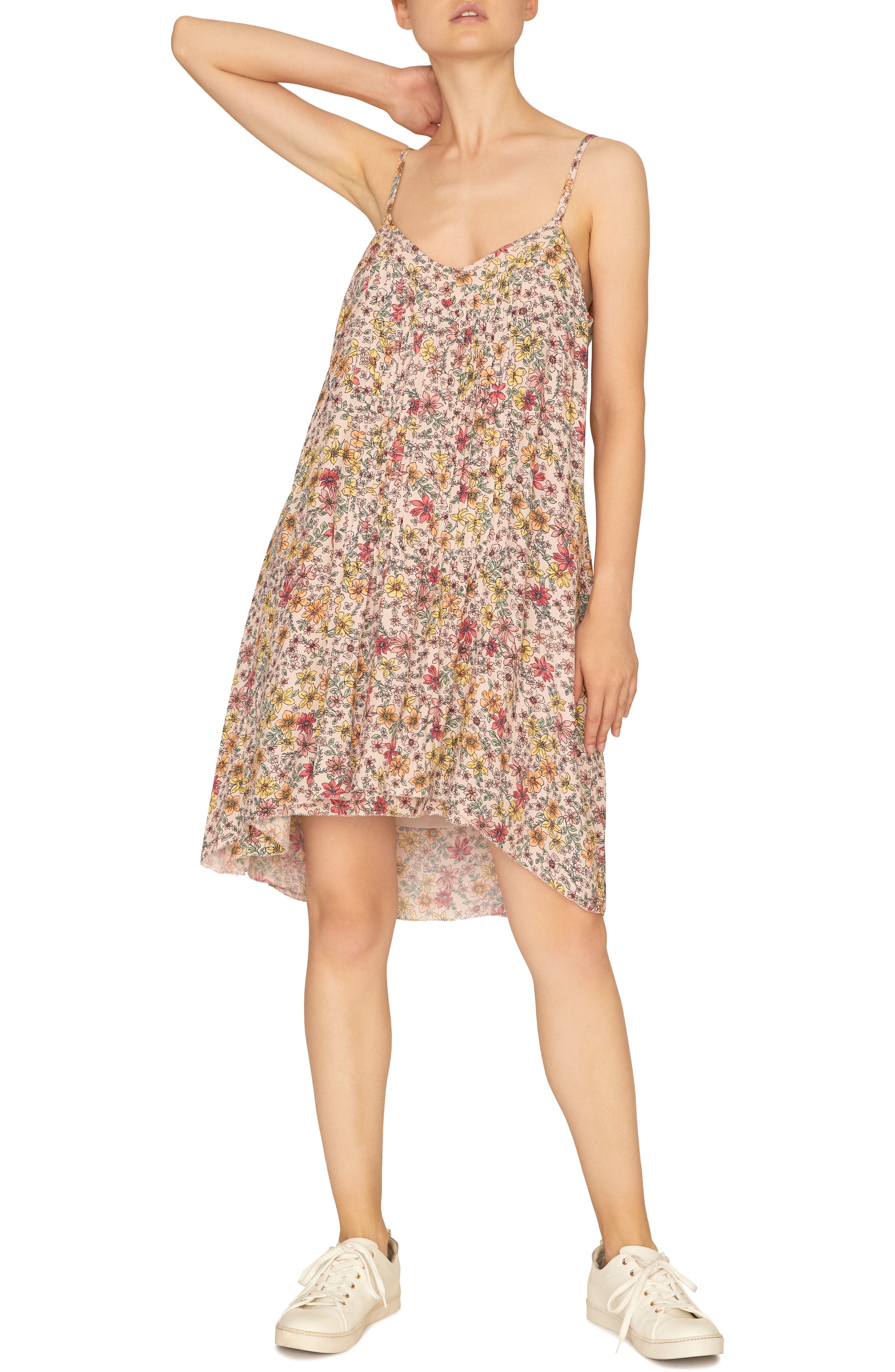 Sanctuary Spring Ahead Tank Dress, Pink