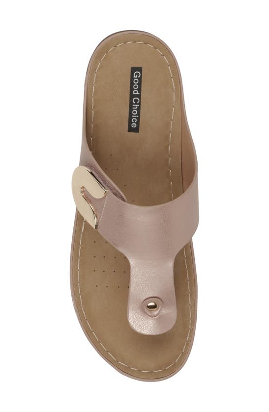 Good Choice New York Sam Hardware Sandal In Blush