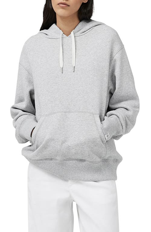 rag & bone Cotton French Terry Hoodie in Hthrgry