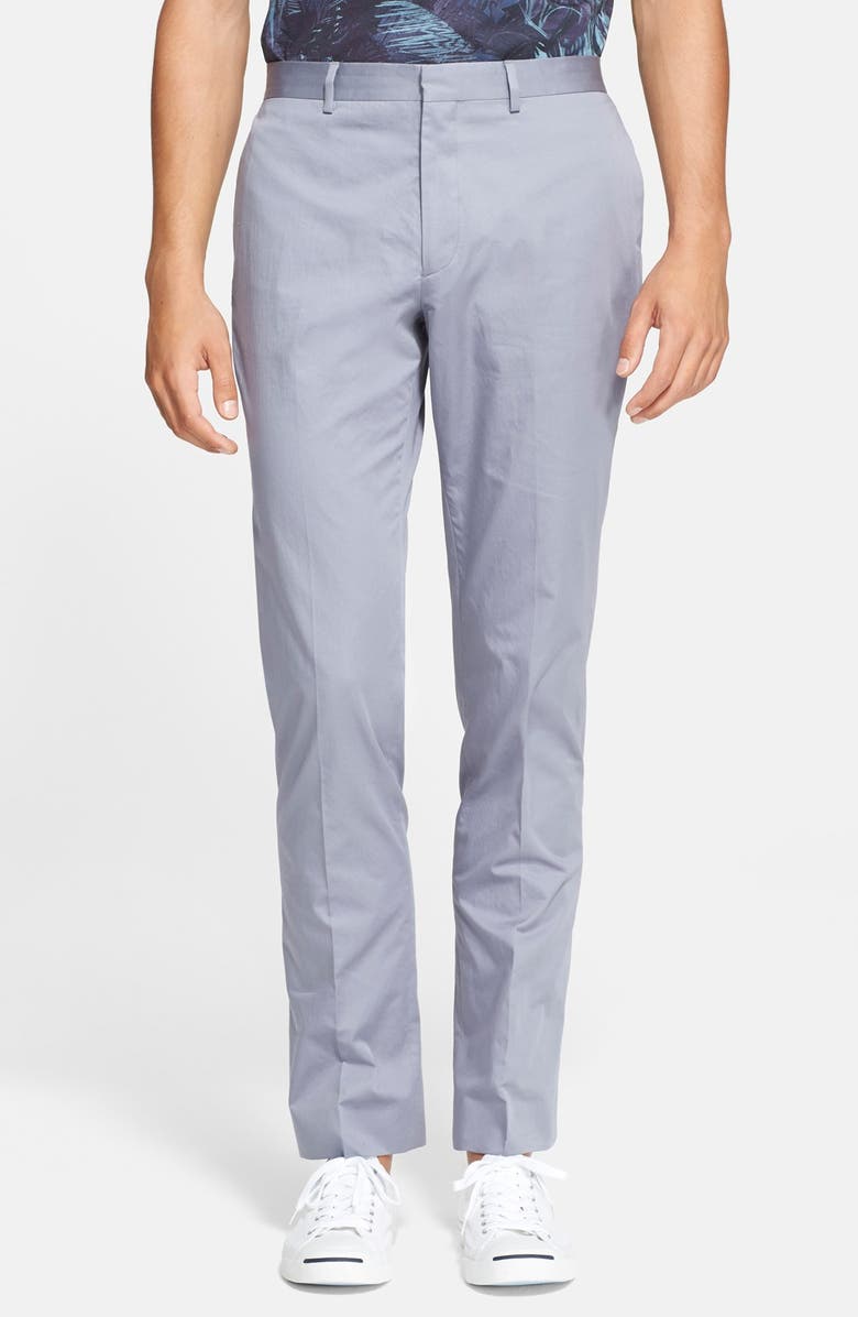 PS Paul Smith Slim Fit Cotton Trousers | Nordstrom