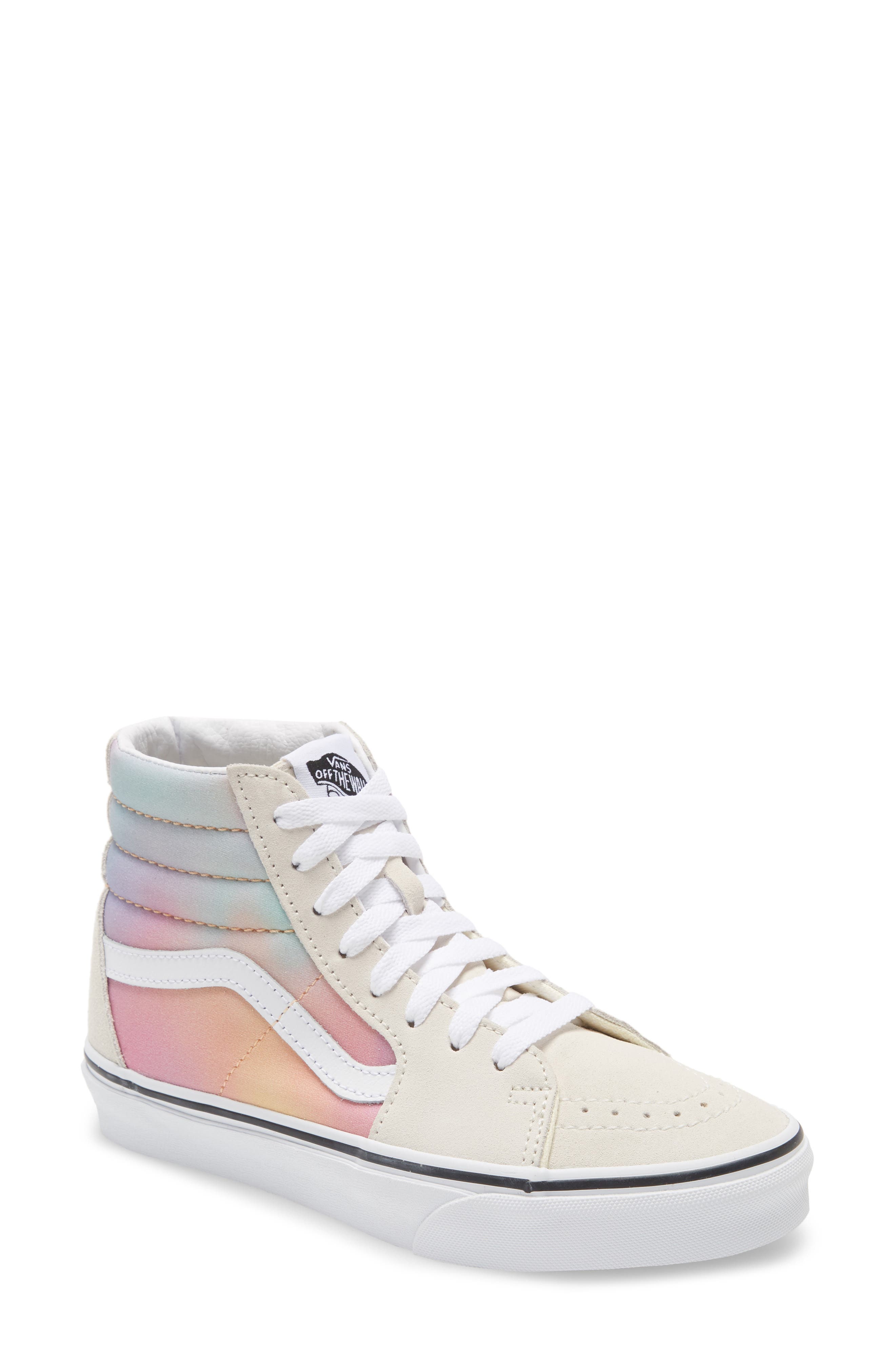 vans pastel high tops