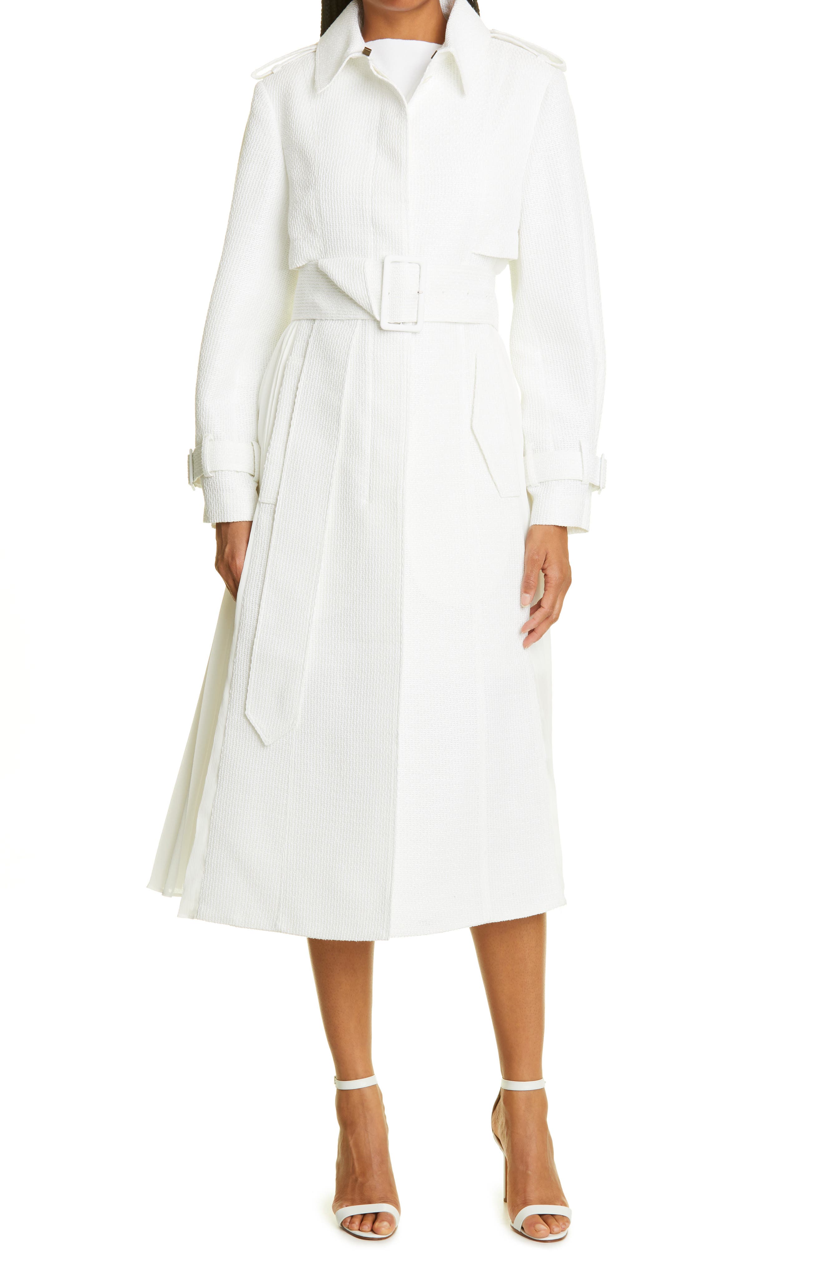 white coat ted baker