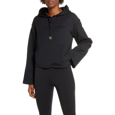 Nike Boutique Dri-Fit Fringe Hoodie, Black