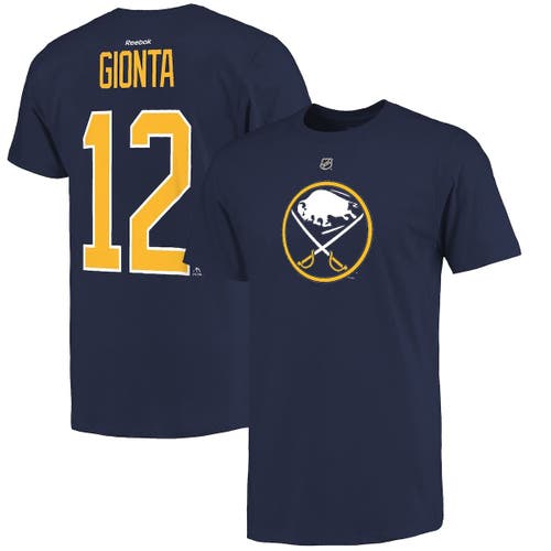 UPC 888598081843 product image for Men's Buffalo Sabres Brian Gionta Reebok Navy Name and Number T-Shirt at Nordstr | upcitemdb.com