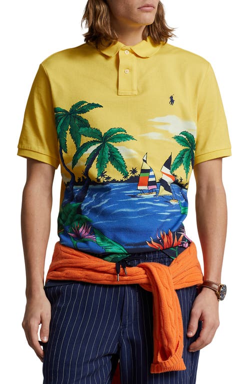 Polo Ralph Lauren Print Piqué Club Sail Engineered at Nordstrom,