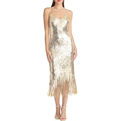 Rachel Rachel Roy Sequin Slipdress, Metallic
