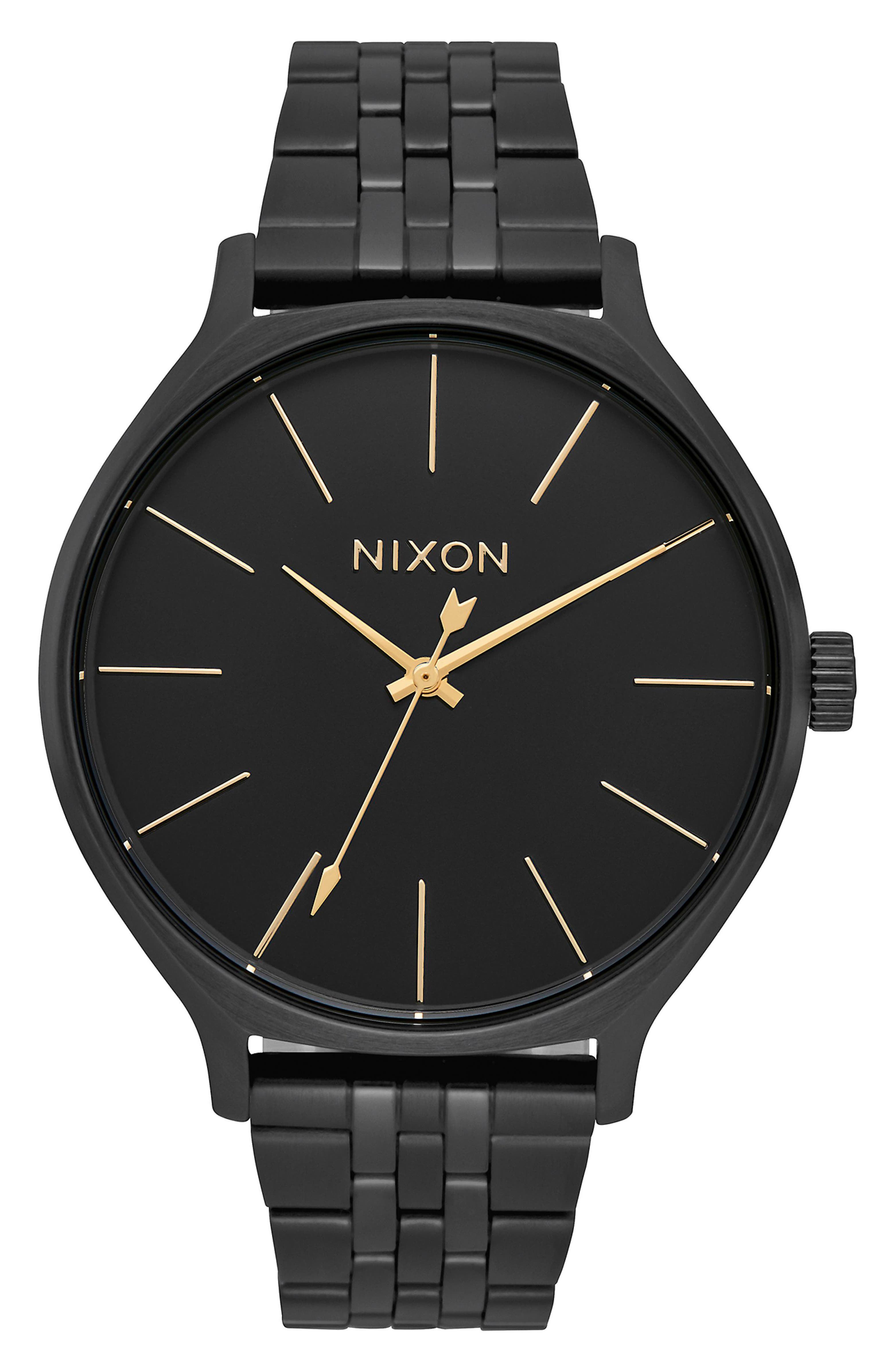 Nixon The Clique Bracelet Watch, 38mm | Nordstrom