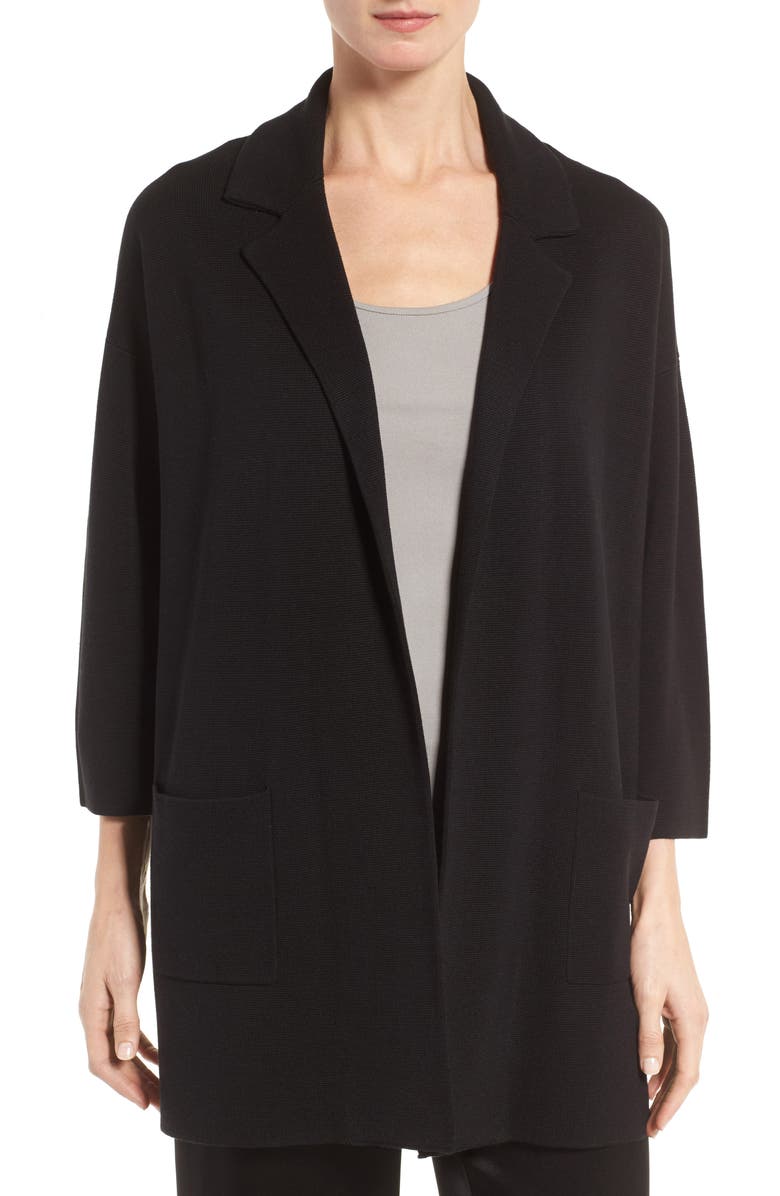 Eileen Fisher Silk & Organic Cotton Jacket | Nordstrom