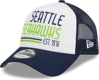 Seattle Seahawks Badge Reel - White