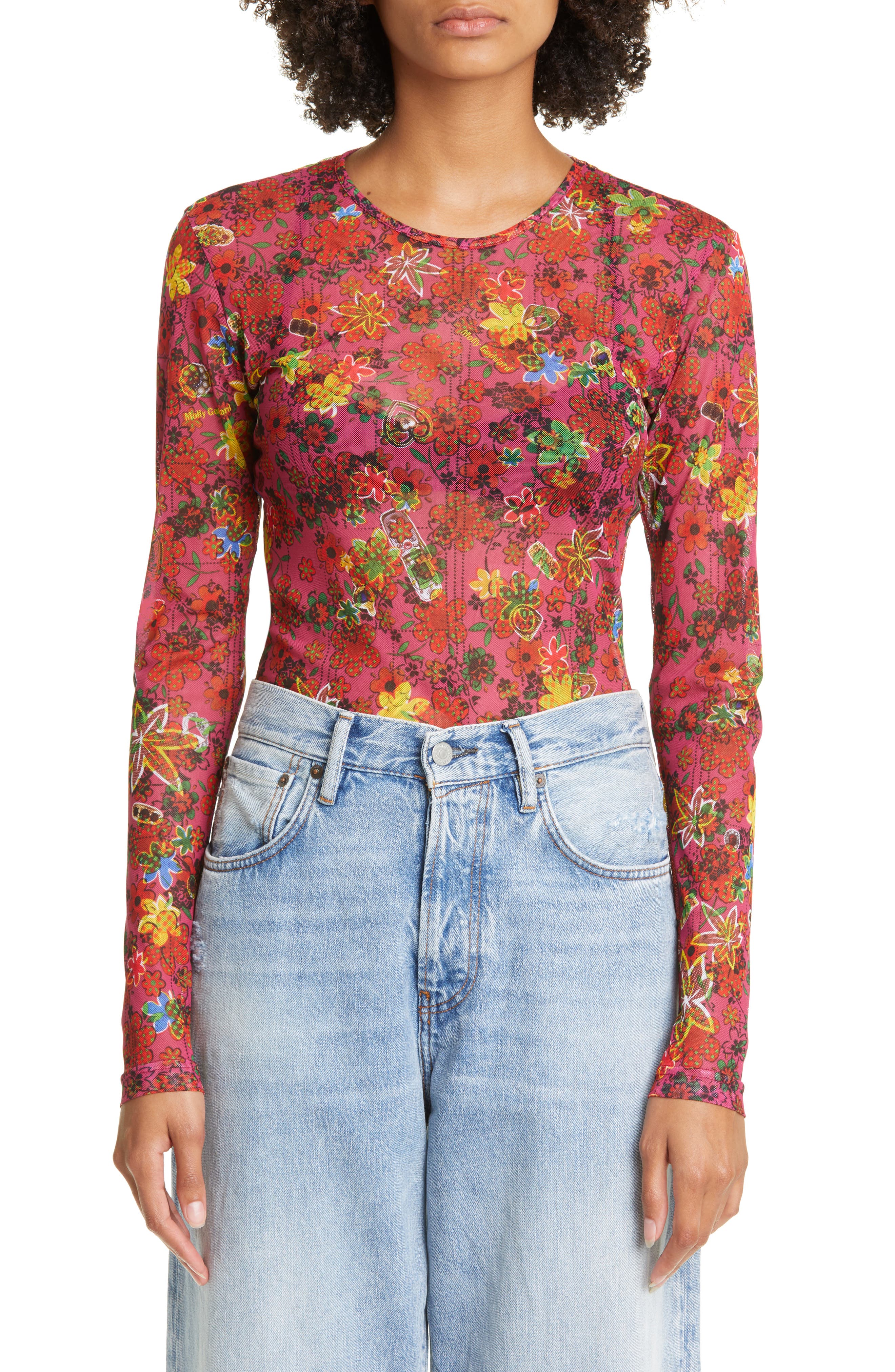 Molly Goddard Multicolor Freddie Blouse