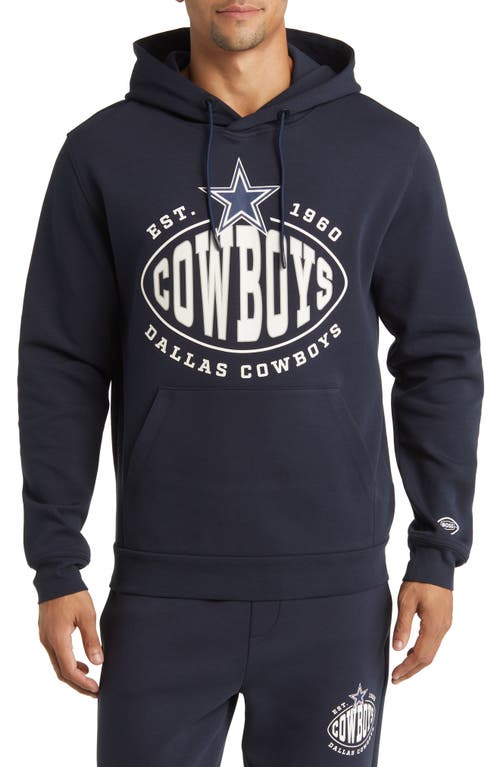 BOSS x NFL Touchback Graphic Hoodie Dallas Cowboys Dark Blue at Nordstrom,