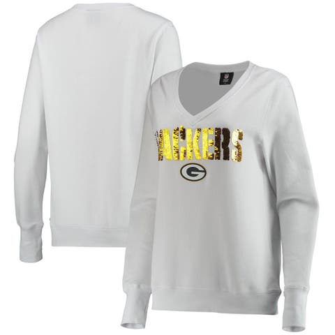 Green Bay Packers Team Color Glitter Long Sleeve Striped Shirt – Green Bay  Stuff