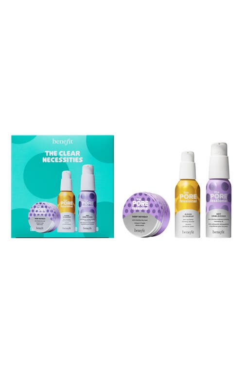 Benefit Cosmetics The Clear Necessities Skincare Set ($53 Value) In No Color