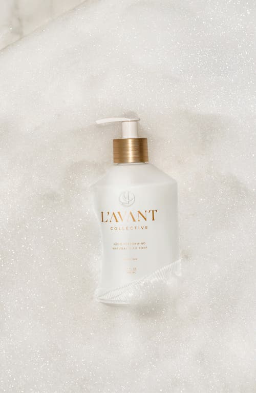 L'avant Collective High Performing Dish Soap, Fresh Linen 16 Oz. In White