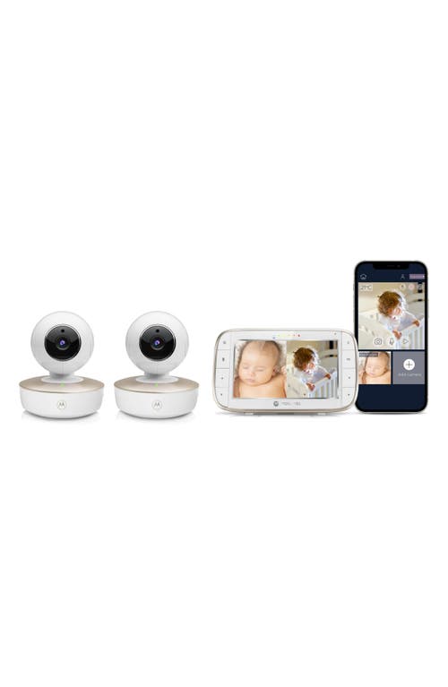 UPC 810036771160 product image for Motorola VM855-2 Connect-5 Video Motorized Pan/Tilt Wi-Fi Baby Monitor Set in Bl | upcitemdb.com