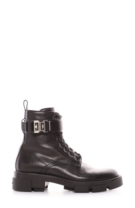 Top 73+ imagen givenchy combat boots womens