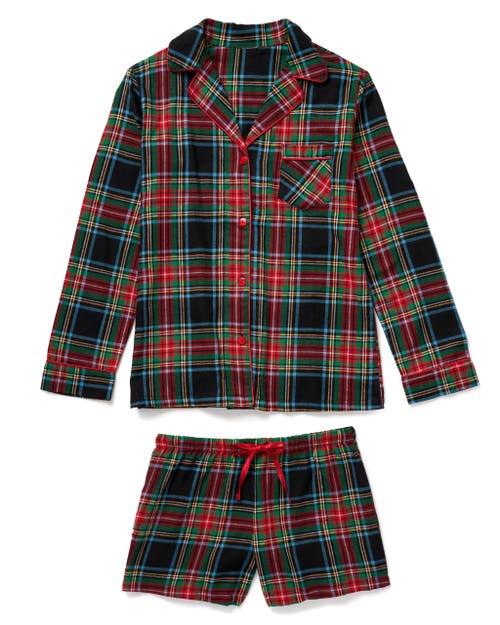 Shop Adore Me Maggie Pajama Set In Plaid Black