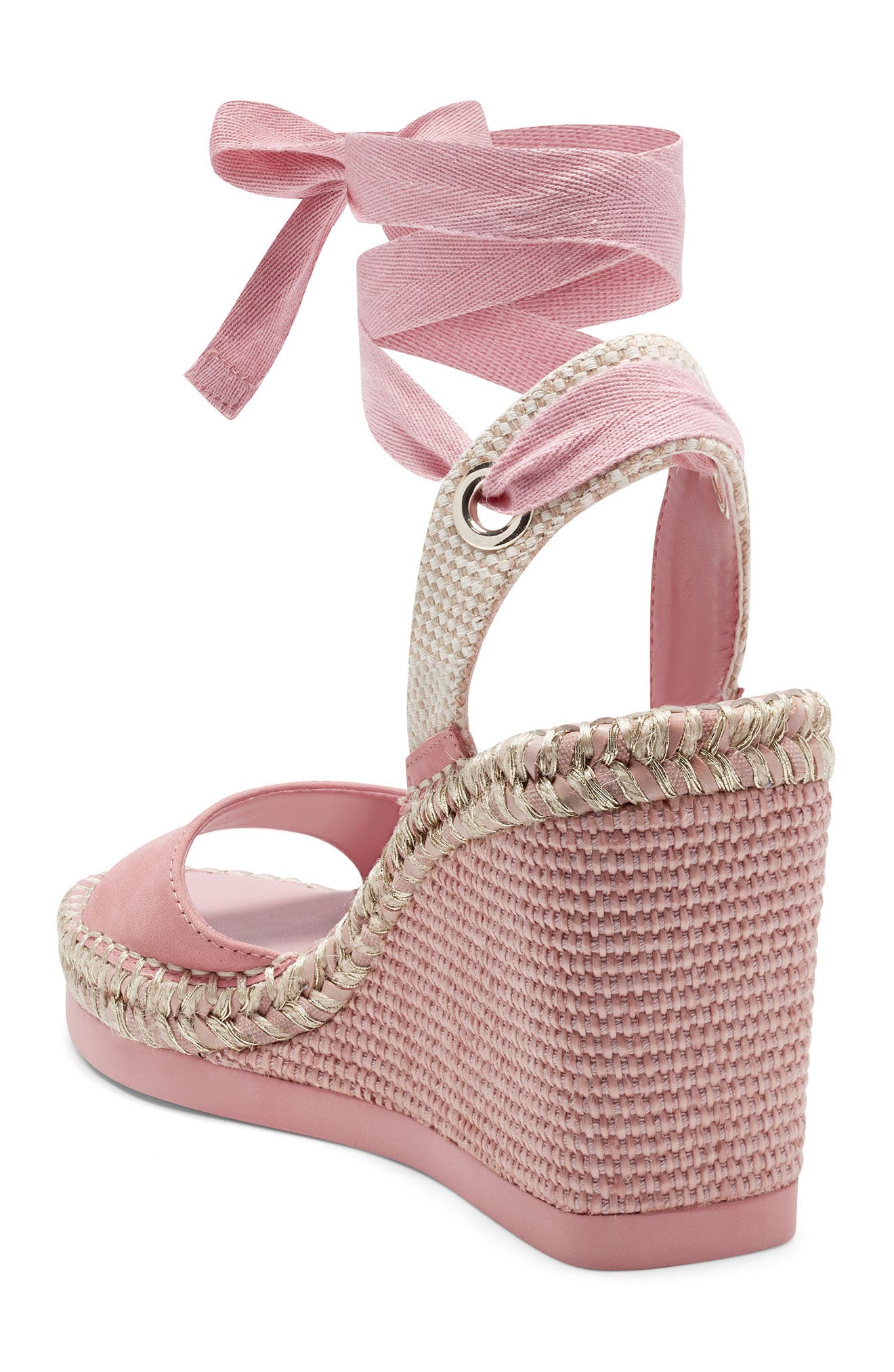 vince camuto pink wedges