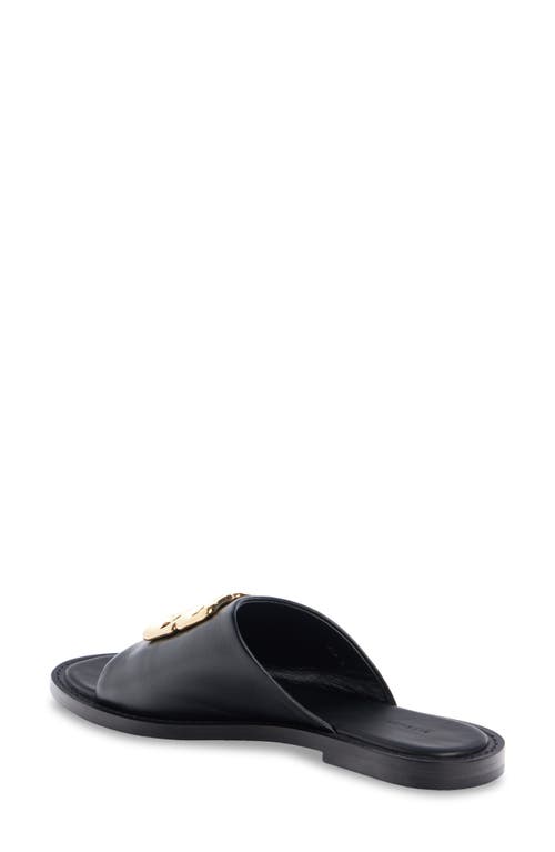 Shop Givenchy Liquid 4g Logo Slide Sandal In Black