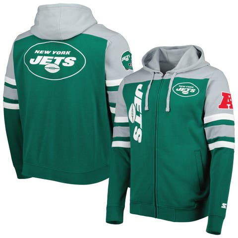 Men's Nike Black New York Jets Wordmark Performance Pullover Hoodie