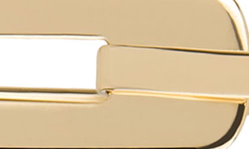 Shop Lana Laser Interlocking Drop Earrings In Gold